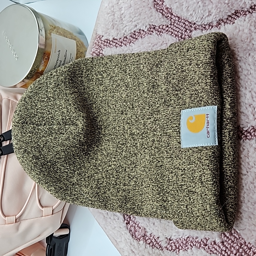 nwot CARHARTT Brown Heather Womens Ladies Beanie Cap Hat